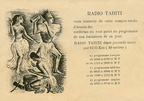 Extraits de Radio Tahiti (1970)