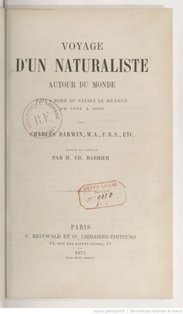 Voyage d’un naturaliste autour du monde (1875)