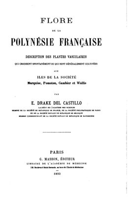 Flore de la Polynésie française (1893)