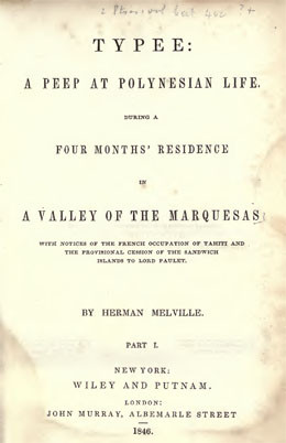 Typee : a peep at polynesian life (1846)