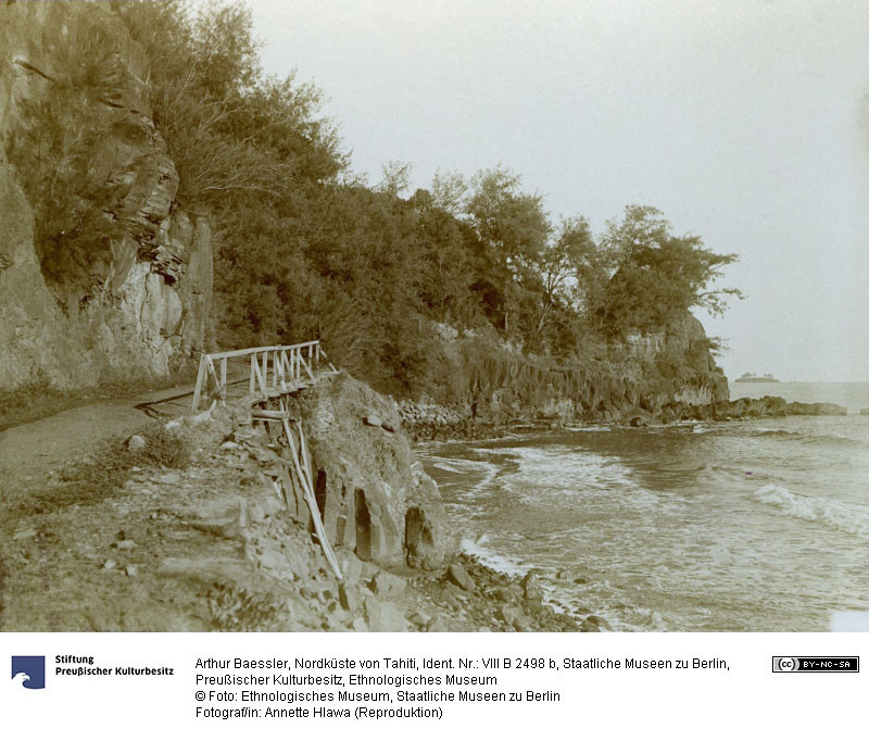 Nord de Tahiti – Photographie de Arthur Baessler (1896-1898)