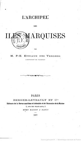 L’archipel des îles Marquises (1877)