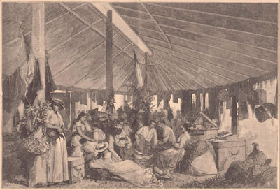 Fête nationale à Tahiti – Himene de Vairao (1884)