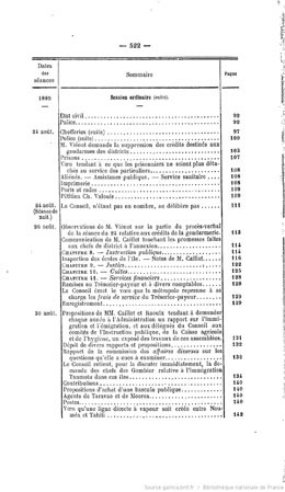 Procès-verbaux des séances du Conseil général des Etablissements français de l’Océanie (1889)