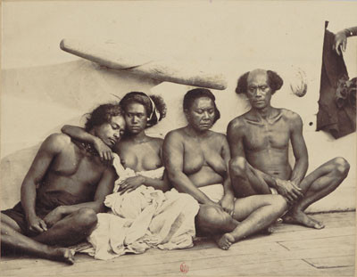 Indigènes des îles Marquises – Paul-Emile Miot (1870)