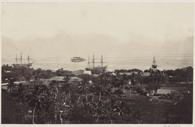 Baie de Papeete – Paul-Emile Miot (1870)