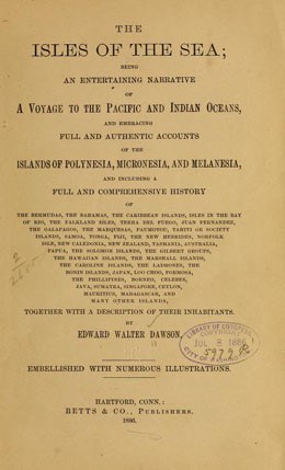 The isles of the sea, being an entertaining narrative of a voyage to the Pacific and Indian oceans (1886)