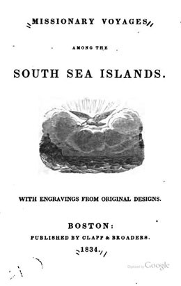 Missionary voyages among the south sea islands (1834)