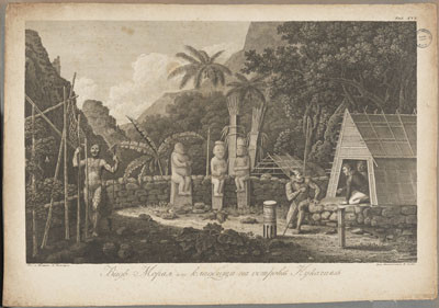 Moraï, cimetière sur l’île de Nuku Hiva (1803-1806)