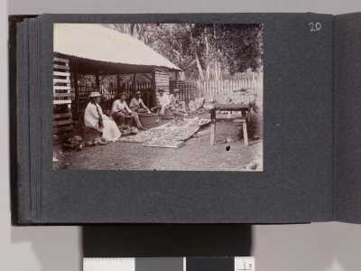 Séchage du coprah – Album photos de Jack London (1907/1908)