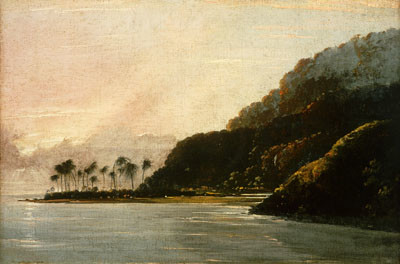 Vue de la Pointe Vénus et de la baie de Matavai (1773)