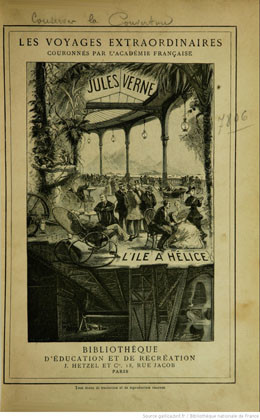 L’île à hélice de Jules Verne (1895)
