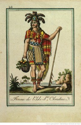 Femme de l’isle Sainte Christine – Tahuata (1796)