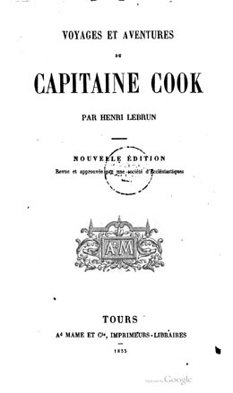 Voyages et aventures du capitaine Cook (1855)