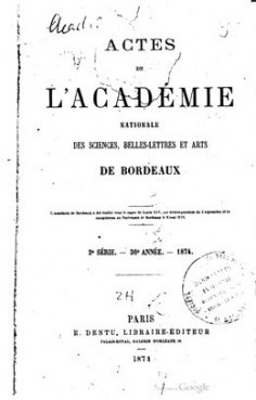 Sur les observations pluviométriques faîtes dans les colonies françaises (1874)