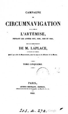 Campagne de circumnavigation de la frégate l’Artémise (1853)