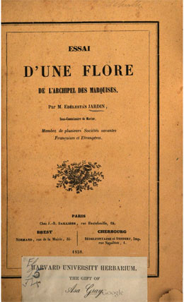 Essai d’une flore de l’archipel des Marquises (1858)