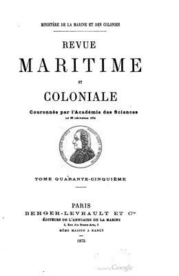 Revue maritime et coloniale – Tome 45 – Notes sur Taïti et les Tuamotus (1875)