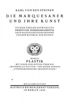 Die Maŕquesaner und ihre Kunst : Primitive südseeornamentik – Plastik – Volume 2 (1925)