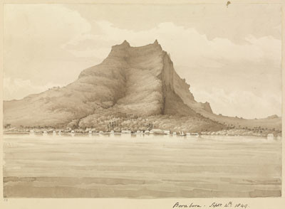 Bora Bora – Sir Edward Gennys Fanshawe – 4 septembre 1849
