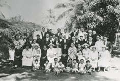 Retraite pastorale avec des femmes missionnaires et des élèves de l’école théologique Hermon avec leurs familles (1938)