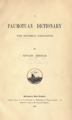 Paumotuan Dictionary (1895)