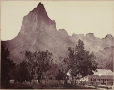 Mont Mouaroa à Moorea (1895)