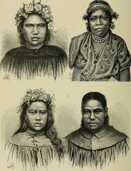 Portraits de femmes polynésiennes (1896)