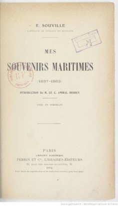 Mes souvenirs maritimes : (1837-1863)