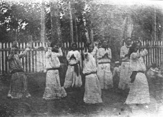 Répétition de upa upa à Papeete (1892)