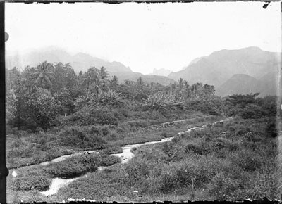 Diadème depuis la vallée de la Fautaua (1892)