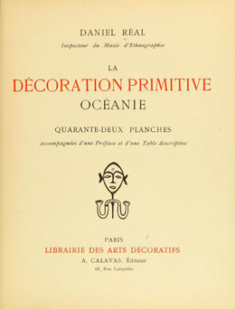 La décoration primitive – Océanie (1922)