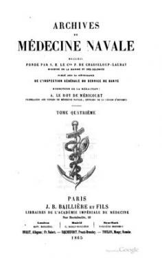 Contribution à la géographie médicale – Archipels des îles de la société et des Marquises (1865)