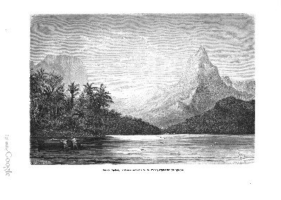 Baie de Papetoai – île de Moorea (1876)
