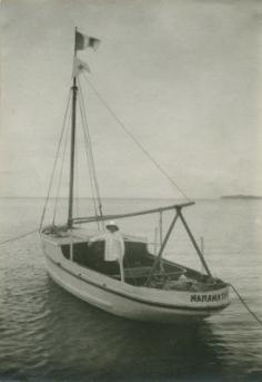 Le « Maranatha », bateau missionnaire des îles Sous-le-Vent à Bora-Bora (1924)