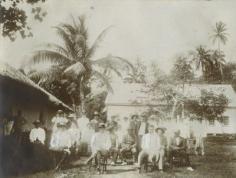 Synode des églises des Iles Sous-le-Vent au temple de Patio, île de Tahaa (1920)