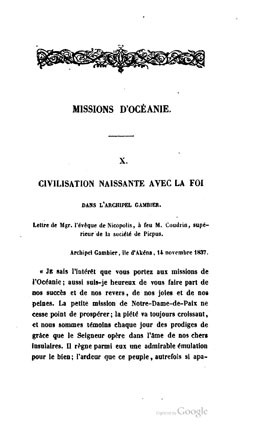 Missions d’Amérique, d’Océanie et d’Afrique (1846)