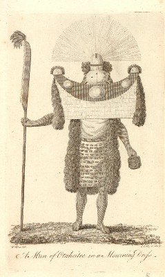Homme de Tahiti en costume de deuilleur (1785)