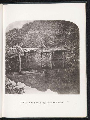Premier pont en bois construit à Tahiti (1880)