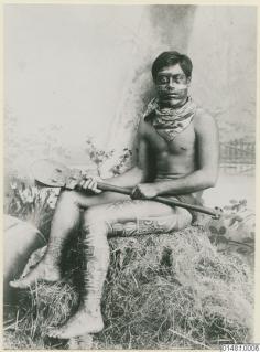 Marquisien tatoué au foulard (1886)