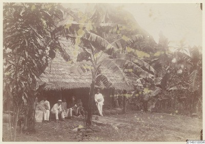 Une case marquisienne (1886)