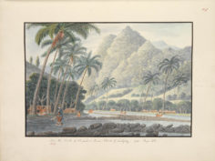 Embouchure d’une rivière à Tahiti (1792)
