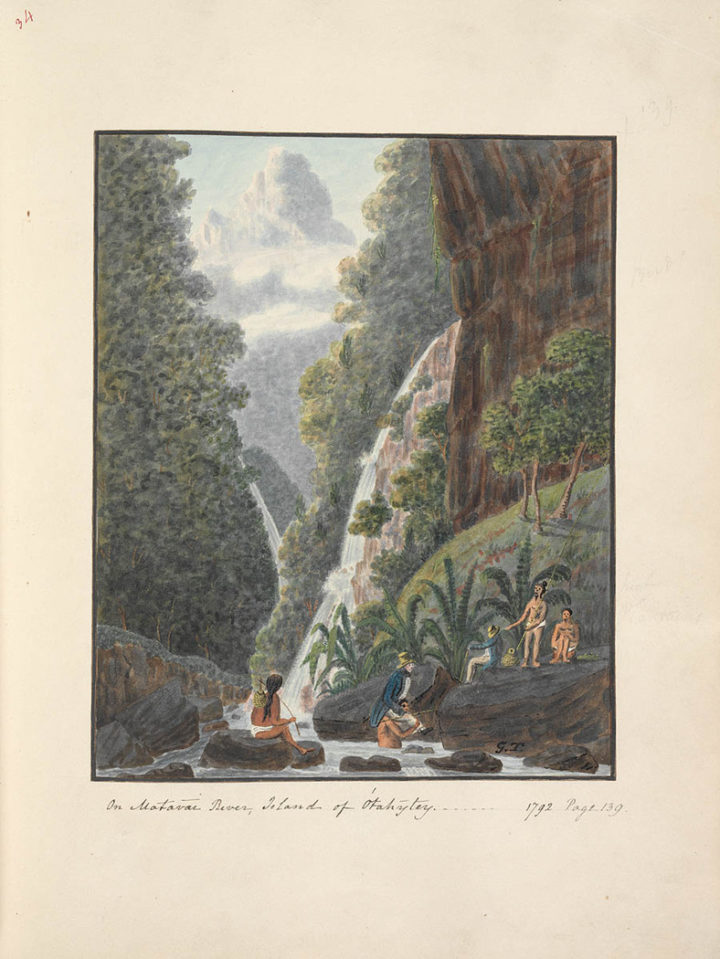Aux abords de la rivière Tuauru (1792)