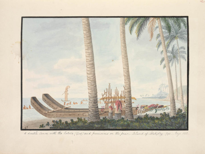 Pirogue double de Tahiti (1792)