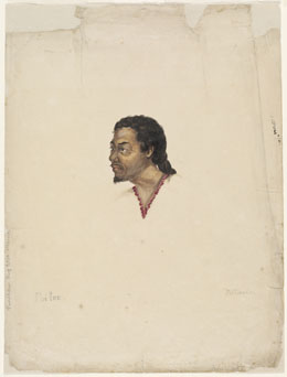 Poitee. Chief of Huaheine (1802)