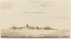 Au large de la Pointe Vénus à Tahiti (1768-1775)