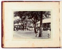 Place du marché à Papeete (1887)