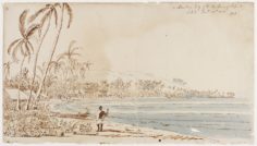 Vue du Port de Papeete (1832)