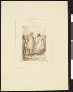 Taiti, voyage de Cook (1823)