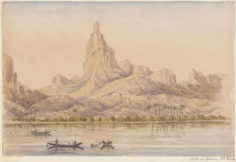 Peak at Eimeo (1865)